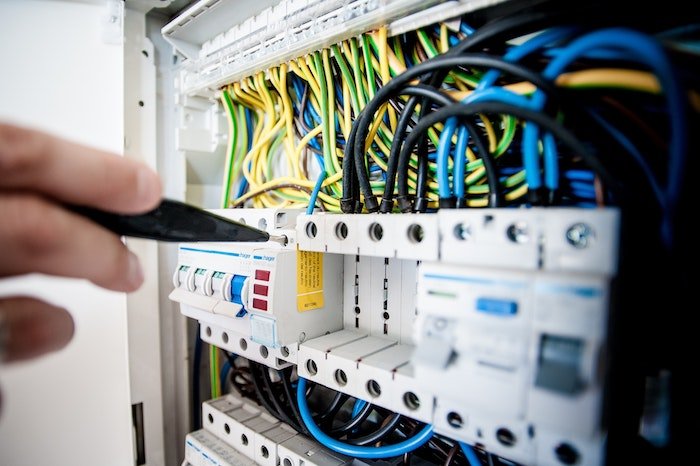 electrical works construction project