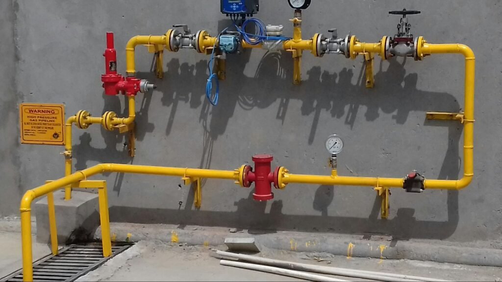 png gas pipeline installation